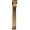 Ekena Millwork Legacy Traditional Rough Sawn Bracket w/ Offset Brace, Western Red Cedar, 6"W x 40"D x 40"H BKT0604X40X40LEC01RWR - alternate 4